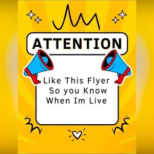 Live show notifications 📣 📣📣📣📣📣
